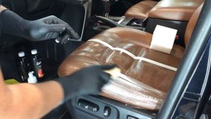 Кожаный салон стал как новый! ► Детейлинг салона!