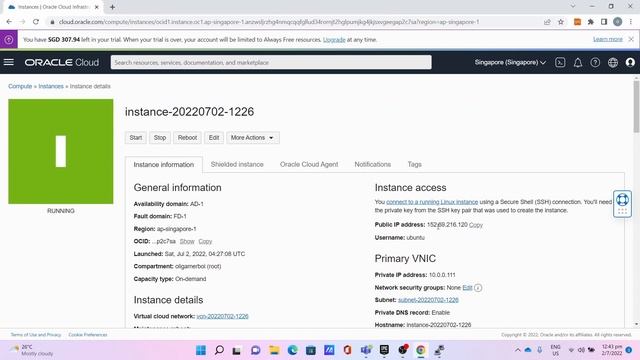 How to connect to oracle cloud instance via SSH on windows смотреть онлайн