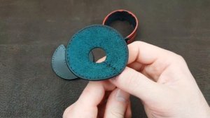 Чехол для наушников из кожи краст/Leather headphone case/PDF Pattern