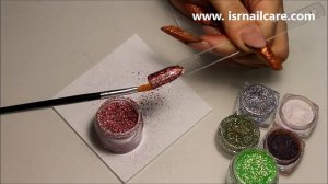 Способы нанесения блесток ISR