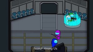 어몽어스 VS Dupe in Doors Roblox game | PEANUT AMONG US FUNNY ANIMATION