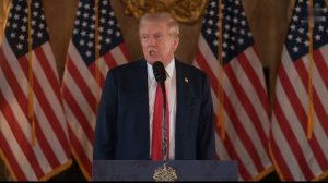 Trump holds news conference in Mar-a-Lago (09.08.2024)