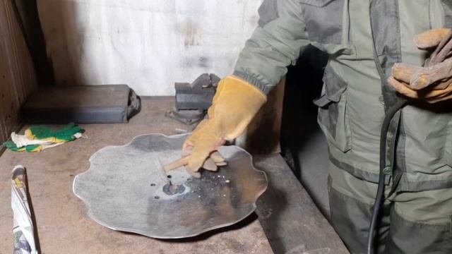 Садж-сковорода из диска бороны смотреть онлайн