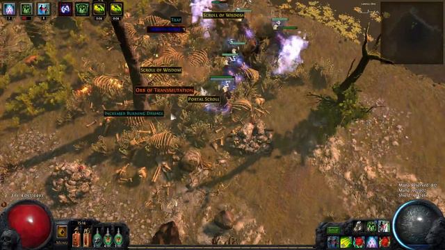 [POE] 2.2 Scion Clone Generator - Mirror + Blink Arrow Army MAP Run (Tier 12) смотреть онлайн