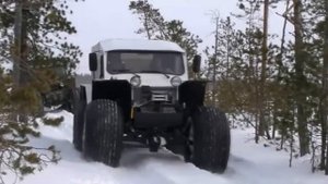 Плавающий Вездеход Хищник