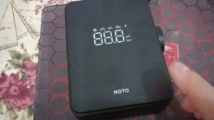 Насос/компрессор автономный для накачки давления до 10bar. HOTO Portable Electric Tire Inflator