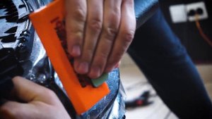 Оклейка нового S-class W223 в цветной защитный полиуретан GSWF