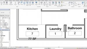 Autodesk Revit 2018 Tutorial #3 - Creating Room Labels - Habitat Home Design