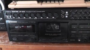 Оцифровка кассеты (Pioneer CT-S330 - Tascam US-1800)