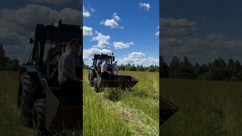 Самое удобное место в тракторе #shorts #tractor #belarus