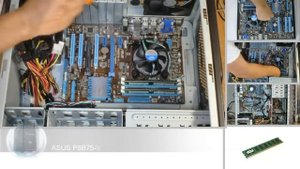 Custom PC:ASUS P8B75-V, INTEL I5 2320 3.0GHz CPU, 500GB HDD, 8GB Memory...