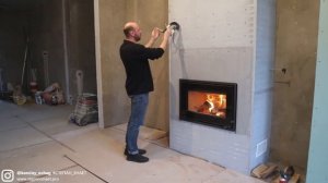 Телевизор над каминной топкой. Как это устроено. Пример монтажа RAIS 700 Glass