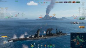 Линкор ST Vincent, 252К урона! World of Warships