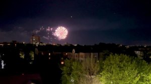 Салют в Ярославле в День Победы!???Victory Day. Fireworks.