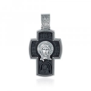 Крест из серебра "Архангел Михаил" (9703)
