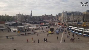 10 minutes of Amsterdam Centraal Station, GVB Trams