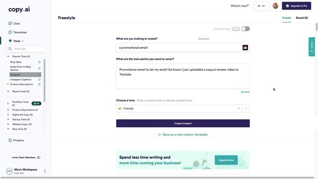 Copy.ai Review | The Best AI Content Writer For 2023? смотреть онлайн