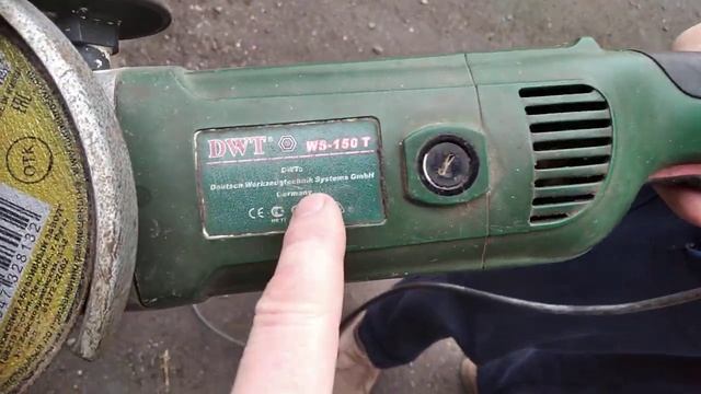 Работа УШМ от инвертора 150 диск 1300 мощность, германская, тянет. смотреть онлайн