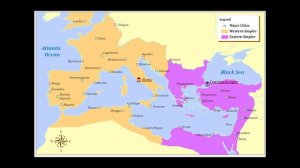 Распад Рима на Западную и Восточную части / ИСТОРИЯ В СОБЫТИЯХ / ПРОЛОГ ЭОС #история #рим #империя