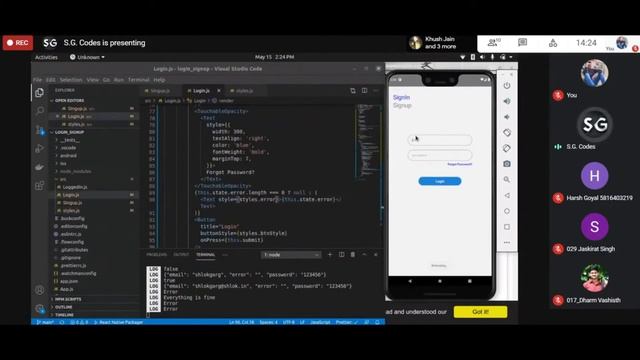 Form Validation in React Native || Login-Signup Form || React Native Tutorial in Hindi | Part-IV смотреть онлайн