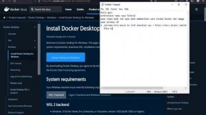 install Docker dan image di Windows 10.