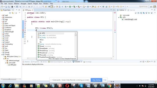 How to create Thread in Java Hindi | Multithreading in Java Hindi | Java Tutorial in Hindi | #2 смотреть онлайн