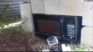 Что будет если патрон положить в микроволновку