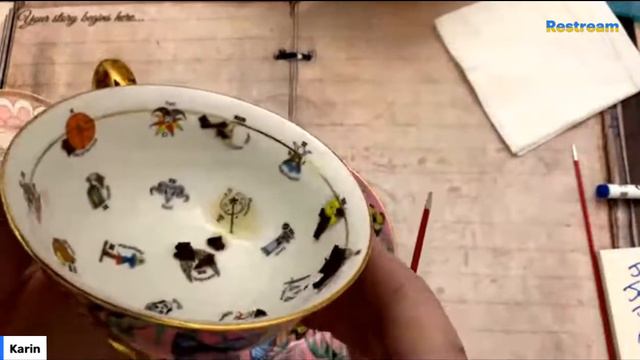 Just a short live session to show my new teacups. смотреть онлайн
