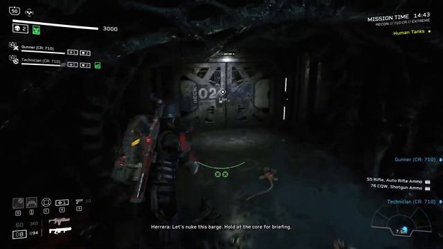 Aliens: Fireteam Elite - E4M3 REGICIDE (Extreme) Recon смотреть онлайн