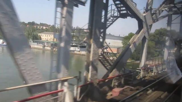 Заречная, река Дон, Ростов-на-Дону Главный прибытие. Поезд№542С Адлер-Москва 29.08.2017 смотреть онлайн