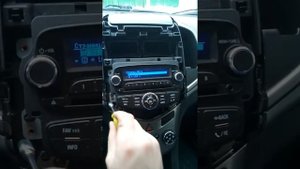 снятие штатного магнитафона на шевролет авео т300
