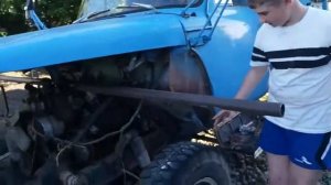 #2 как снять двигатель и КПП с ГАЗ 52