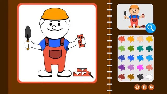 Cheap Games - My Colouring Book Professions смотреть онлайн