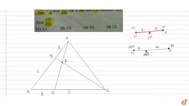 ABC is a triangle and Dand E are interior points ofthe sides `AB and BC` respectively such tha смотреть онлайн