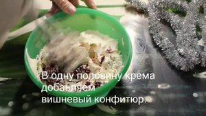 Шоколадный торт вишня крем чиз
