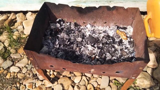 Как сделать домашний мангал. Быстро и дёшево. Своими руками. смотреть онлайн