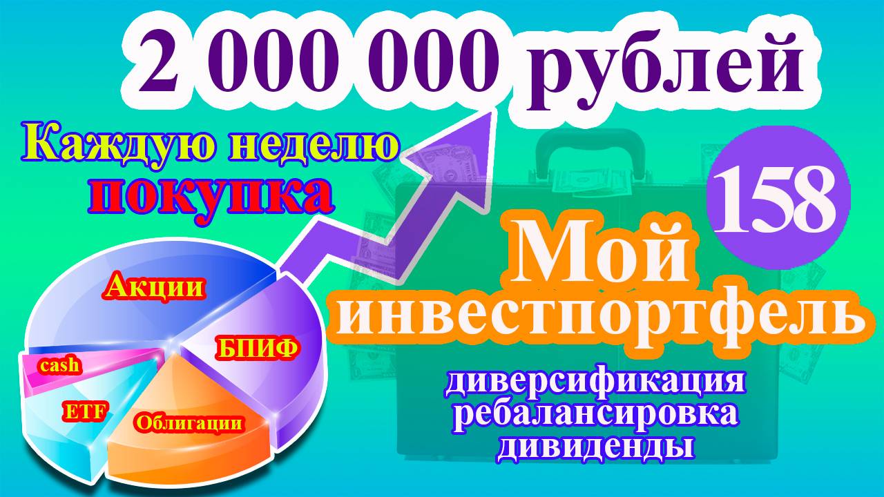 Мой инвестиционный портфель. Выпуск 158