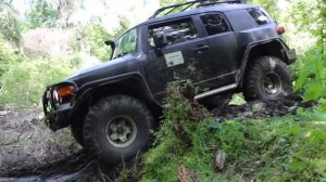 Toyota FJ Cruiser, wheels 39.5 VS wheels 33, колеса 39,5 против колес 33 off road, 4x4, FJ Cruiser