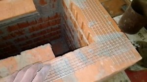 Армирование Печи без футировки