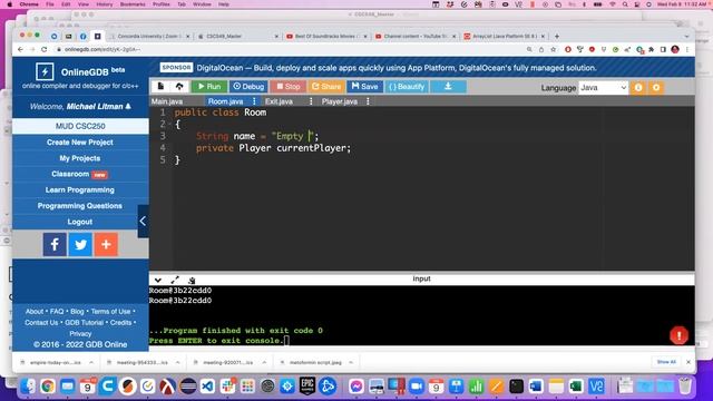 CSC250 2/9/22 Java ArrayList, instanceof, etc...