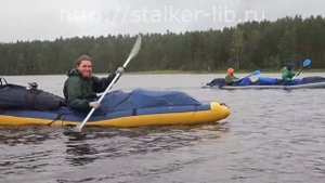 На байдарках "Щука" по озерам