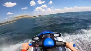 Обзор гидроцикла Yamaha GP1800 300 Л.С 2020г. Реакция море волны.
