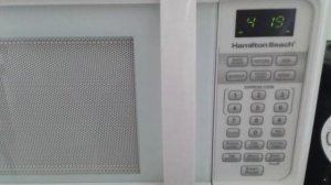 Hamilton Beach Microwave Setting Child Lock