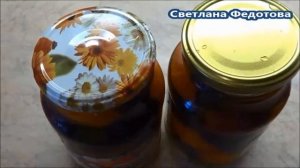 Удивительно вкусные маринованные помидоры на зиму! Осеннее ассорти из помидор, слив и винограда.