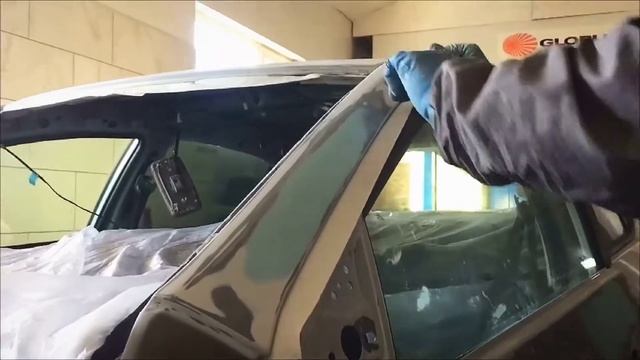 TOYOTA COROLLA L Грунтуем машину, шпаклюем, зачищаем. Подготовка автомобиля к покраске. Часть 2.