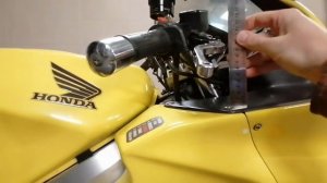 Проставки клипонов на Honda VFR 800