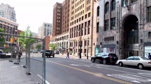 DETROIT ,  Walking around downtown Detroit , Michigan / Detroit walking tour 2023 / 4K