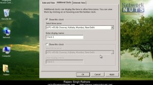 Different Time Zone Clocks in Windows 7 | Networknuts