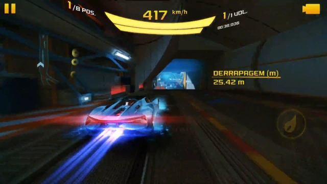 Asphalt 8 - Anniversary Festival Cup | Terzo Millennio (Asteroid Chase) • 1:18.375 смотреть онлайн