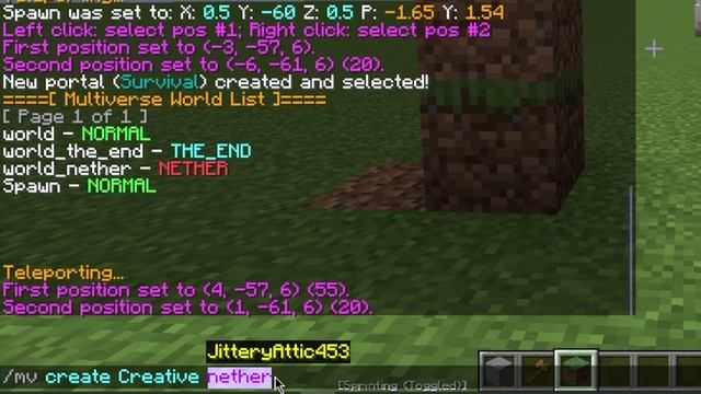 Cara setup plugin Multiverse di Minecraft - Infinity world di dalam 1 server | Crack 1.8-1.19 Spigo смотреть онлайн